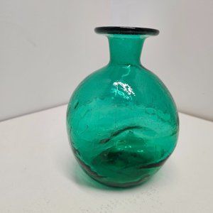 Rainbow Dimple Pinched Vase